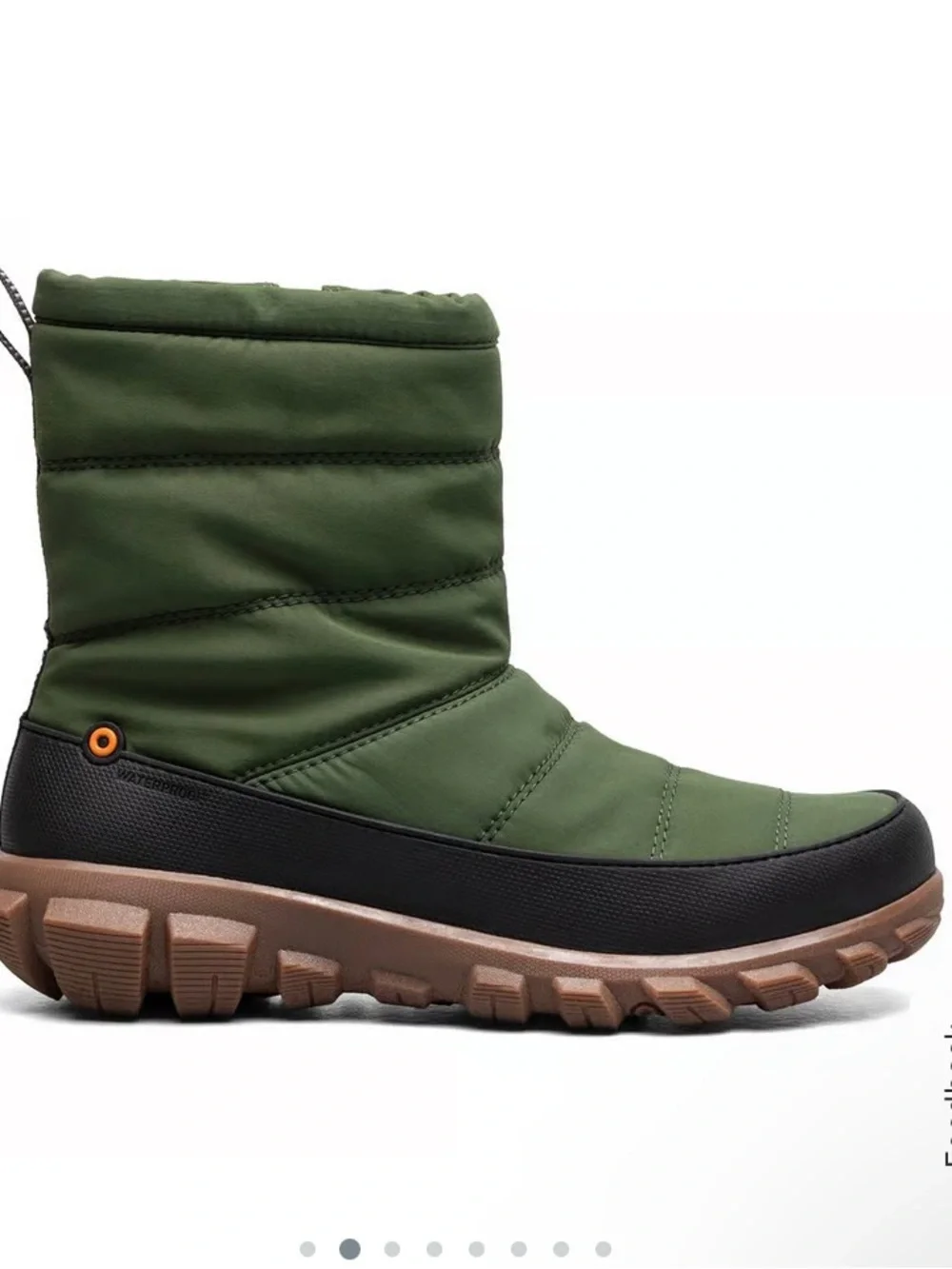 Bogs Womens Cedar Quilt Pull On Waterproof Boot, size 7.5 NWT